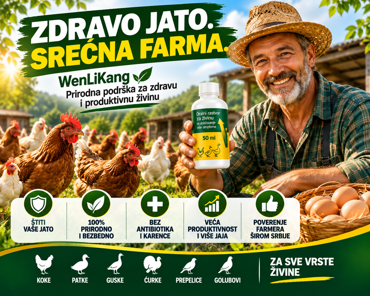 Koke prestale da nose jaja? WenLiKang – oralni rastvor 50 ml