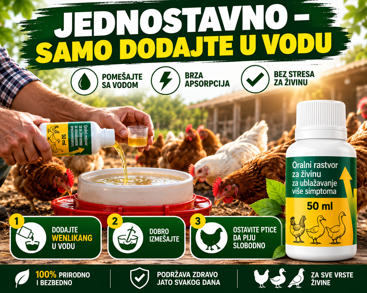 Koke prestale da nose jaja? WenLiKang – oralni rastvor 50 ml