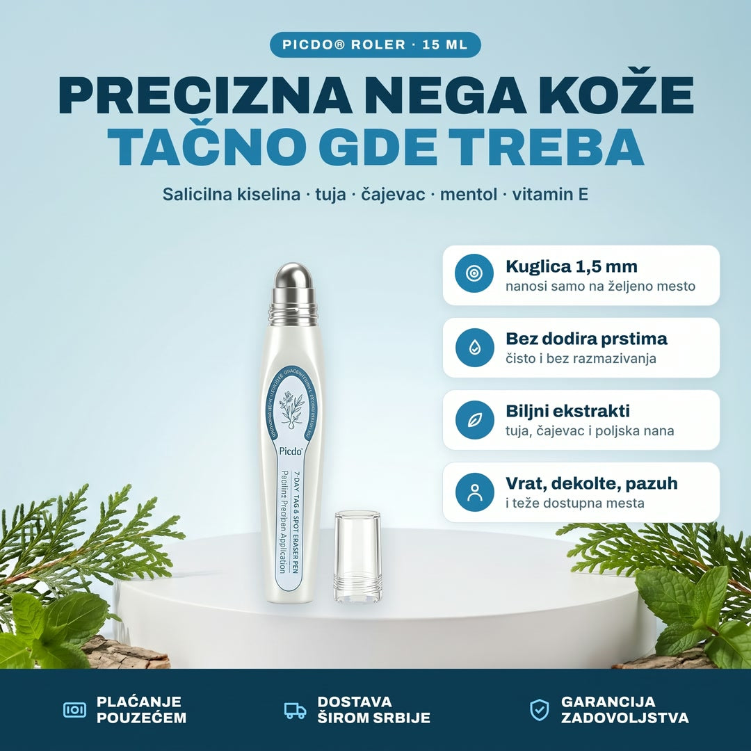 Picdo® roler 15 ml – precizna nega kože tačno gde treba · plaćanje pouzećem · dostava širom Srbije